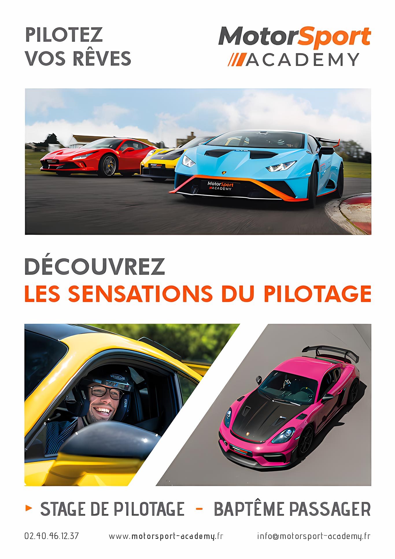 Stage de pilotage GT au Circuit de l'Auxois